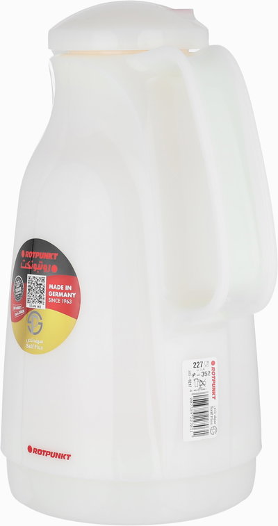Rotpont thermos, 1.5 liters, glass inner container, plastic outer shell - pearl product image 3