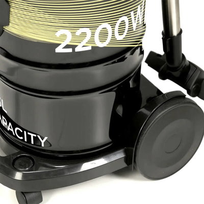 مكنسة كهربائية برميل ميديا، 2200 واط، 23 لتر، MDVC23 - اسود product image 6