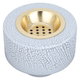 Al Saif Gallery ceramic incense burner - white product image 1