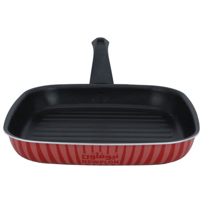 مقلاة تيفال نيوفلون، 28 سم، مربع - أحمر product image 3