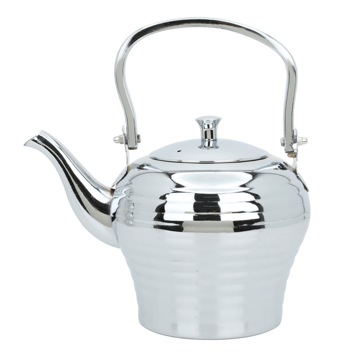 Al Saif Gallery Tuwaiq Steel Dallah Set, 2 Pieces - Silver product image 4