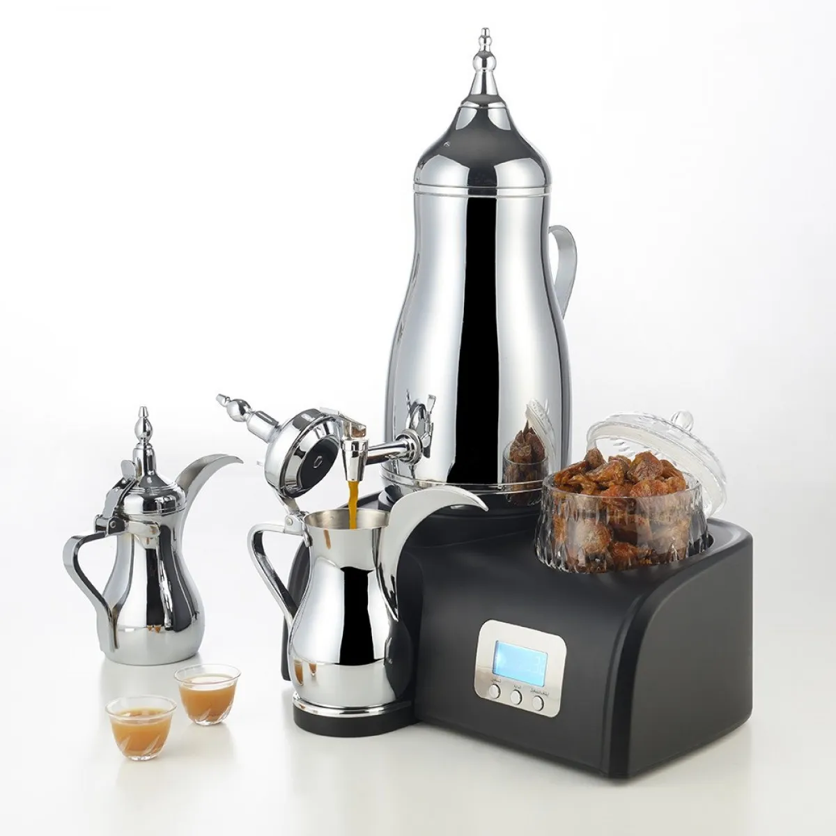 طقم الدلة الكهربائية السيف غاليري، 4 لتر، 1800 واط، شاشة ديجيتال - متعدد الألوان product image 7