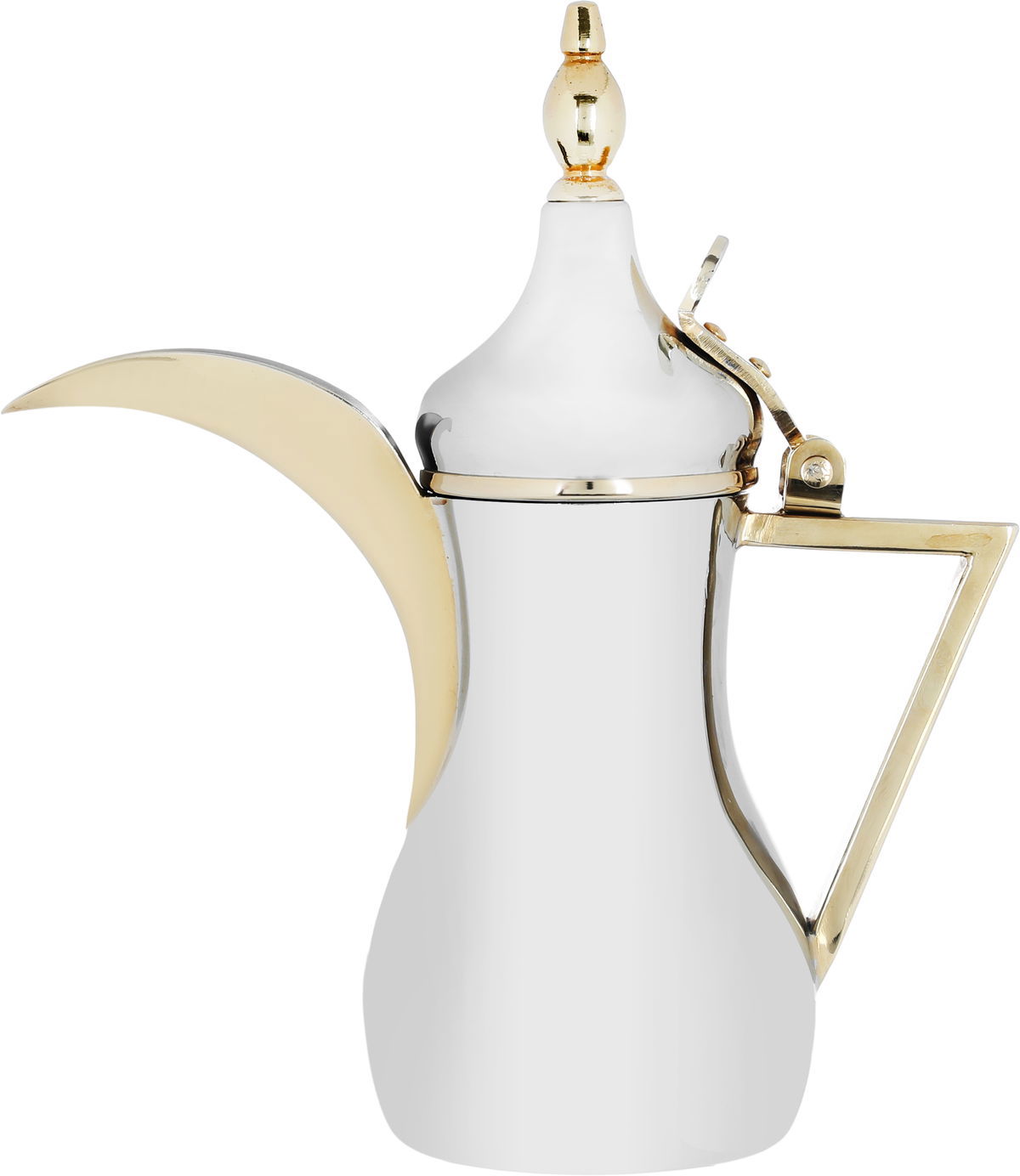 دلة سليمان 2 استيل السيف غاليري، 0.76 لتر - فضي product image