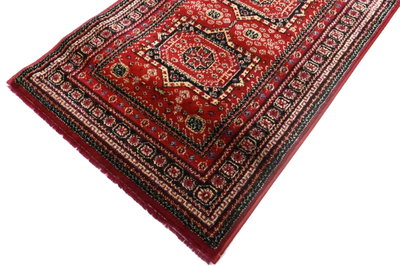 سجاده سوبر تيماء شكل مستطيل، 0.80×2 سم، صنع آلياً - احمر product image 4