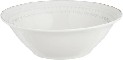 طقم تقديم سفرة بورسلان السيف غاليري، 65 قطعة - أبيض ذهبي product image 4