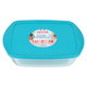 Glass oven tray with Pyrex lid, 20 x 28 cm, rectangle - transparent product image 3