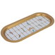 TofariaAlsaif Gallery Melamine, 160x350cm, oval - gold product image 1
