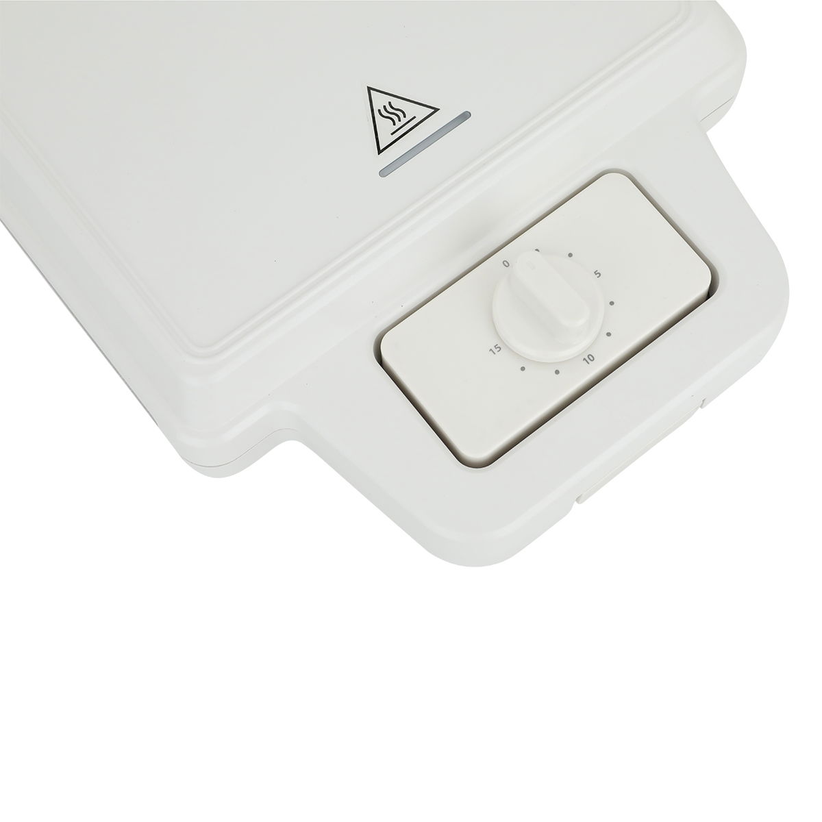 Edison Sandwich And Waffle Maker, 800 Watt, 2×1 - Light Grey product image 2