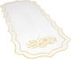 مفرش طاولة قماش بيونيك فينيش، 40×90 سم - بيج product image 1