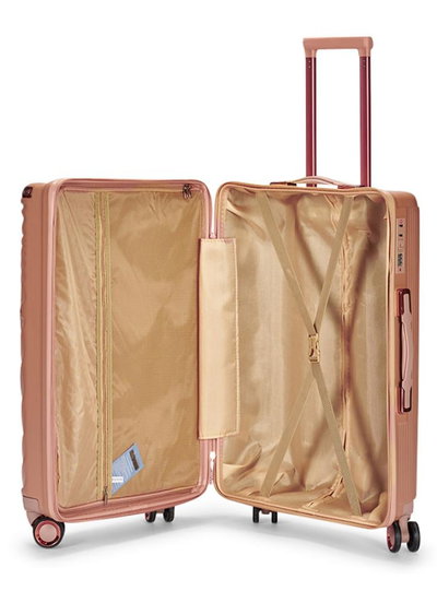 LIMRA Luggage Set, 4 Wheels, 4 Bags, Zipper Closure, 360° Rotating, WM-162 - Gold product image 3