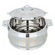 Al saif Gallery Steel Food Container, 3500 ml, Gold-Embossed - Silver product image 2