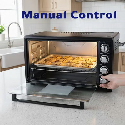 فرن مع شواية ارو، 2000 واط، 60 لتر، RO-60EOB - اسود product image 3