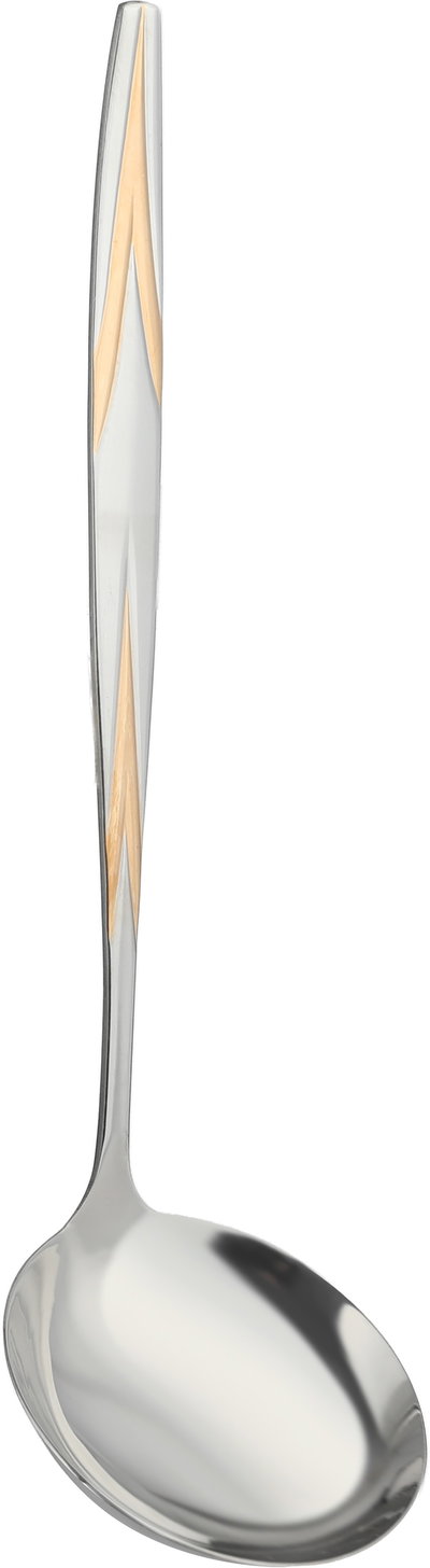 طقم ادوات مائدة ستانلس ستيل السيف غاليري, 72 قطعة - فضي ذهبي product image 11