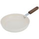 طاوة سيراميك تورنادو، 24 سم، يد خشب - بيج product image 1