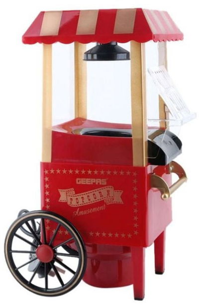 DLC DLC-148 Electric Popcorn Maker, 1200 Watt, 4.5 Liter - Red product image 2