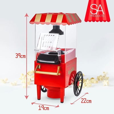 DLC DLC-148 Electric Popcorn Maker, 1200 Watt, 4.5 Liter - Red product image 3
