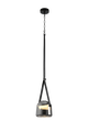 ثريا معلقة مودرن مشكاتي، 3000 كلفن ، LED، ألومنيوم زجاج- إسود product image 2