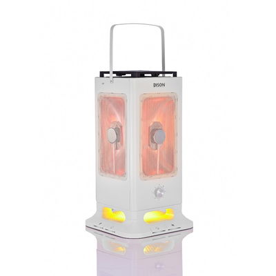 دفاية كهربائية 3×1 إديسون، 3000 واط، 5 أوجه، QT-280G - ابيض product image 3