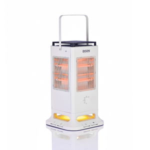 دفاية كهربائية 3×1 إديسون، 2000 واط، 5 أوجه، QT-200F - أبيض product image 2