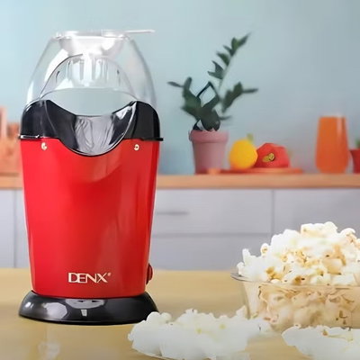 ماكينة صنع الفشار الصحية دينكس، 1100 واط،، DX2089 - احمر اسود product image 4