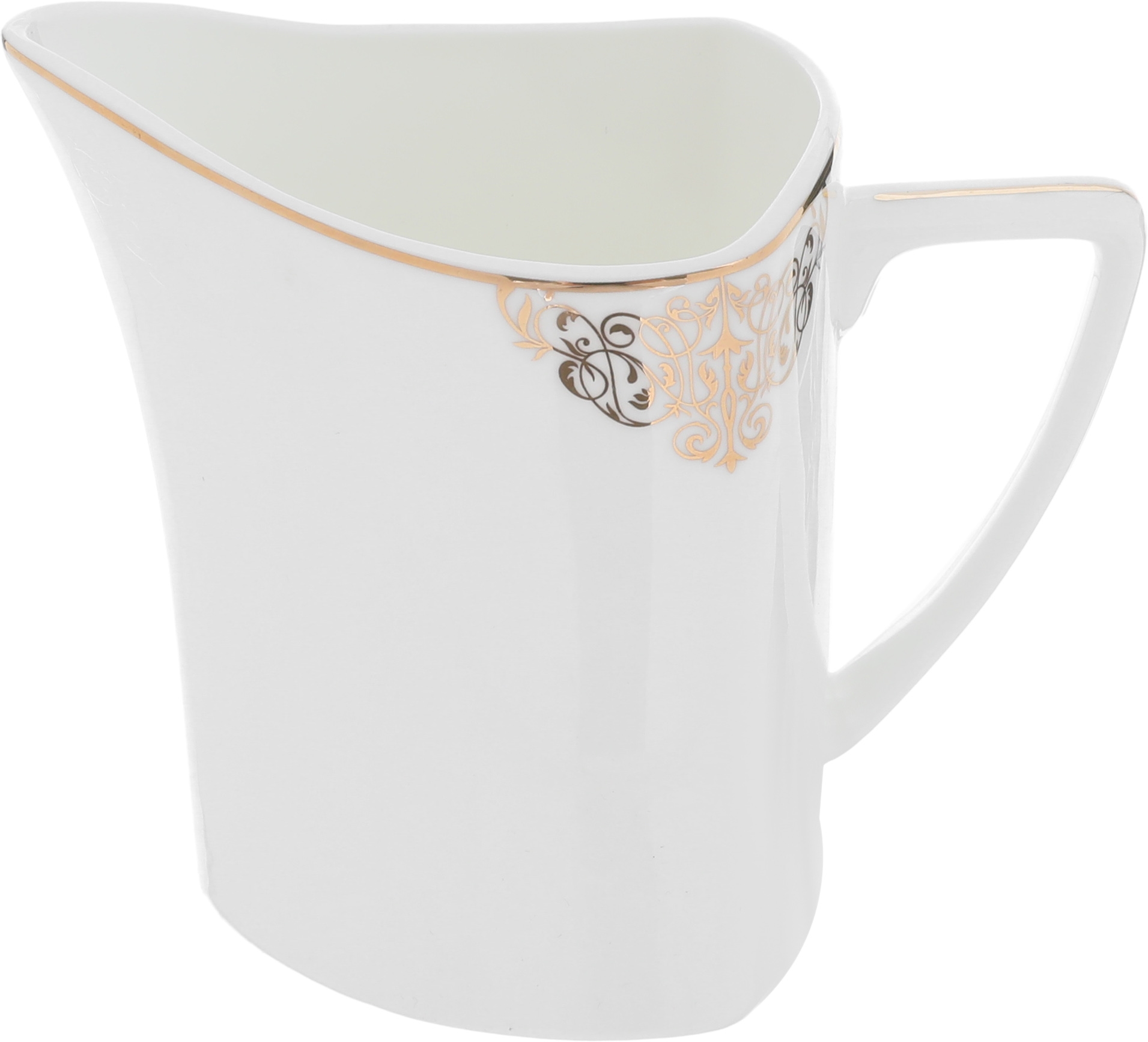 طقم سفرة بورسلان دانيا، 77 قطعة - ابيض ذهبي product image 9