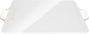 Edison NCB-003 Glass Electric Heater, 300 Watts - White product image