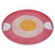 صحن تقديم استيل السيف غاليري، 31×2 سم، دائري - وردي product image 1