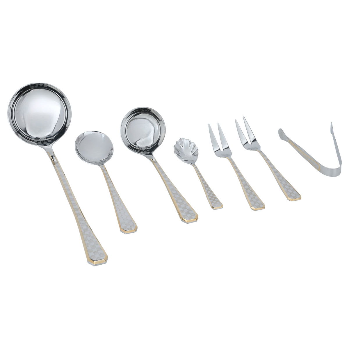 شنطة ادوات مائدة استيل السيف غاليري، 72 قطعة - فضي product image 6