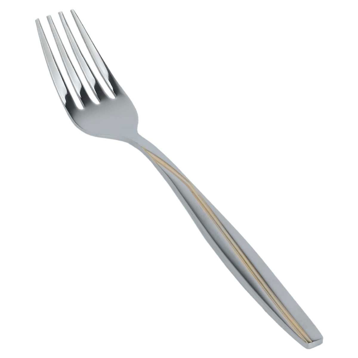 Al Saif Gallery Steel Forks Set, 6 Pieces - Silver product image
