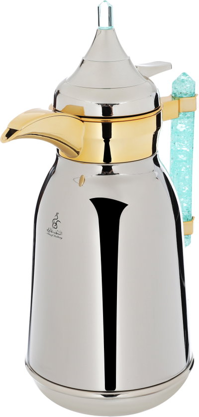 طقم ترامس شهد استيل السيف غاليري، 1 / 1لتر، 2 حبة - فضي بذهبي product image 5