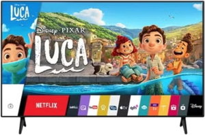 Nadco Nc-50T-4K 50-Inch Frameless Smart TV, 4K UHD , LED Screen, Webos, Remote Control, Wall Mount - Black product image