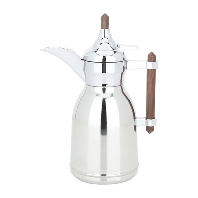 Alsaif Gallery Tamim 3 Thermos Dallah, 0.65 L, Steel Inner Container, Steel Outer Body - Silver product image 2