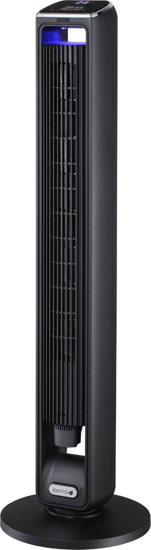 Dots TFT4268KT8 Tower Fan, 55W, 3 Speeds, 15 Hours, LED, Remote Control - Black product image
