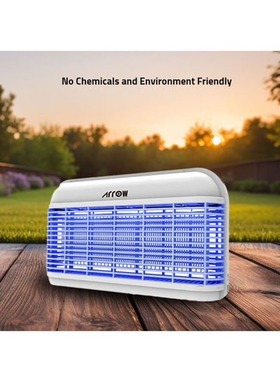 صاعق حشرات ارو، 8 وات، 49×11×26 سم، RO-30IKBLG - ابيض product image 8