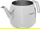korkmaz Double Steel Turkish Tea Set, 1.1 / 2.3 Liter - Silver product image 2