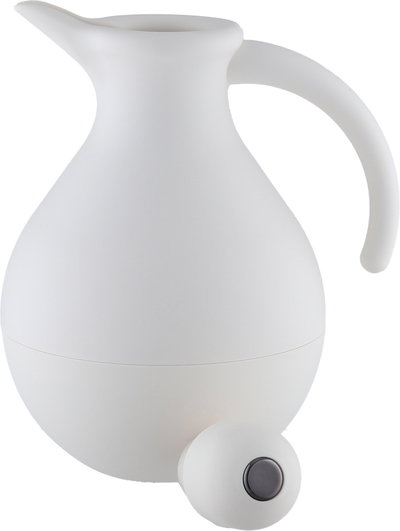 Banan Timeless Thermos, 1 Liter, Glass Interior, Push-Button Lid - Beige product image 5