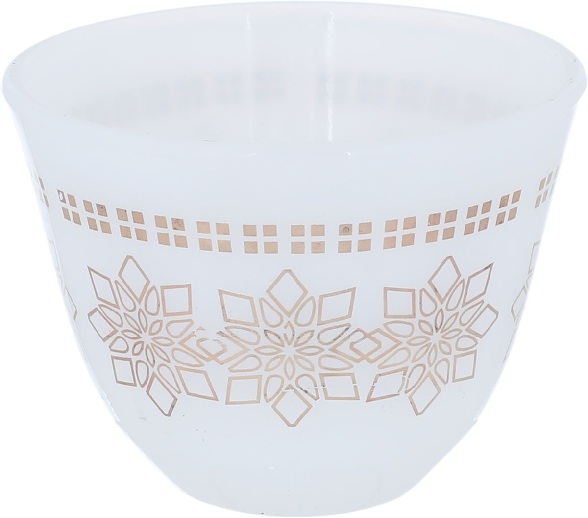 Arcopal Al Saif Gallery cups set, 12 pieces - white and golden product image 4