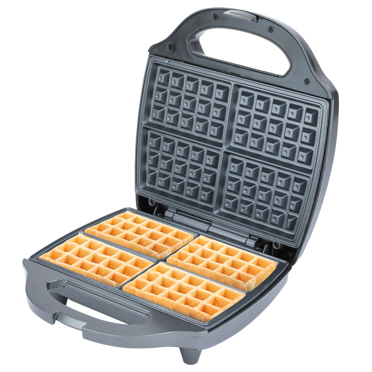 Edison Waffle Maker, 900 Watt - Dark Grey product image 2