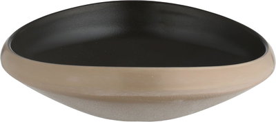 صحن تقديم ميلامين السيف غاليري، 15.5x15.5x4.7 سم، دائري عميق - بيج رمادي product image 2