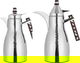 Alsaif Gallery Falwah Thermos Set, 2 Pieces, 1/1 Liter, Glass inner container, Stainless Steel Body - Silver product image 1