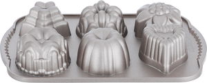 قالب كيك مافن جرانيت ماريسا لونينا، 6 خانات، 17.6x11x2.8 سم - ذهبي product image 4