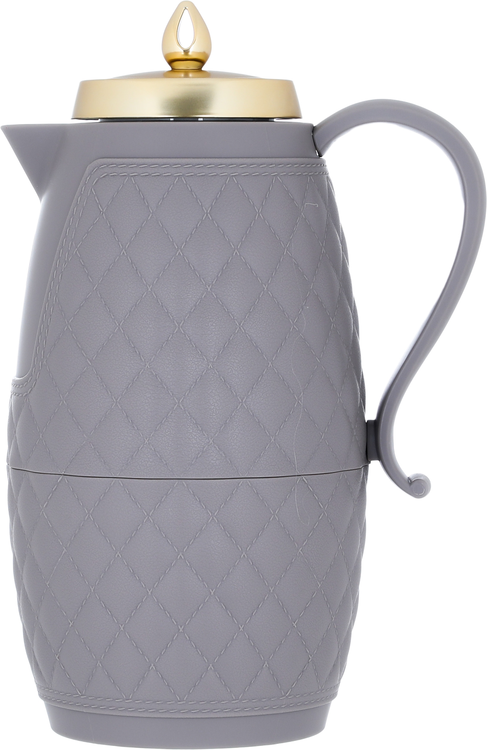 Al Saif Gallery Al Hanouf thermos, 1 liter - golden grey product image 1