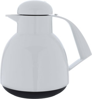 Helios thermos, 1 liter, thermal glass inner container, plastic outer shell - gray product image 2