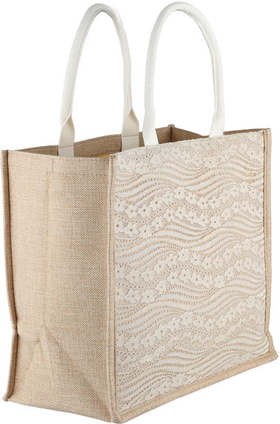 شنطة ترامس قماش السيف غاليري، 38×19×31 سم، مربع - بيج product image 2