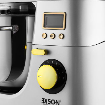 Edison FM114/S Titanium Electric Knead, 4 Functions, 6.5L, 8 Speeds, 1800W - Silver product image 9