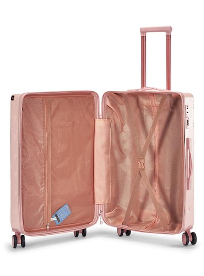 طقم شنط سفر ABS ليمرا، 6 مقاسات، 4 عجلات، WM-239 - زهري product image 2