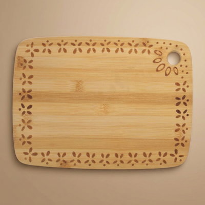Al Saif Gallery Wood Cutting Board, Rectangle - Brown product image 1