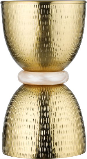 مبخرة ستانلس استيل السيف غاليري، 10.5x10.5x19.5 سم، قاعدة - ذهبي بيج product image 2