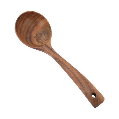 مغرفة خشب السيف غاليري، 10.5 بوصة - بني غامق product image 3