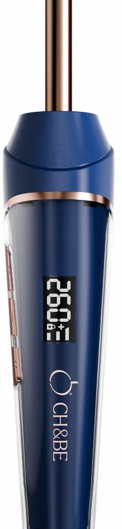 Cherry & Berry Hair Curling Iron, 11 Heat Settings, 121–232°C, CB-C06 - Dark Blue product image